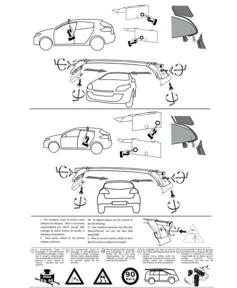 Barre Portatutto Renault Megane III '08 > Viva 7 Fabbri - immagine 4