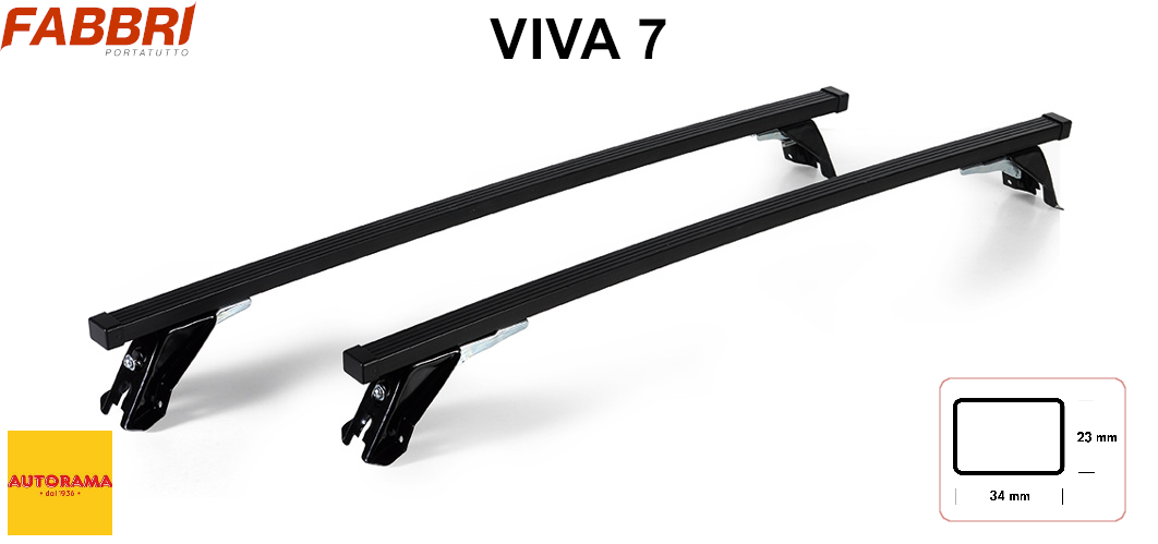 Barre Portatutto Renault Megane III '08 > Viva 7 Fabbri - immagine 3